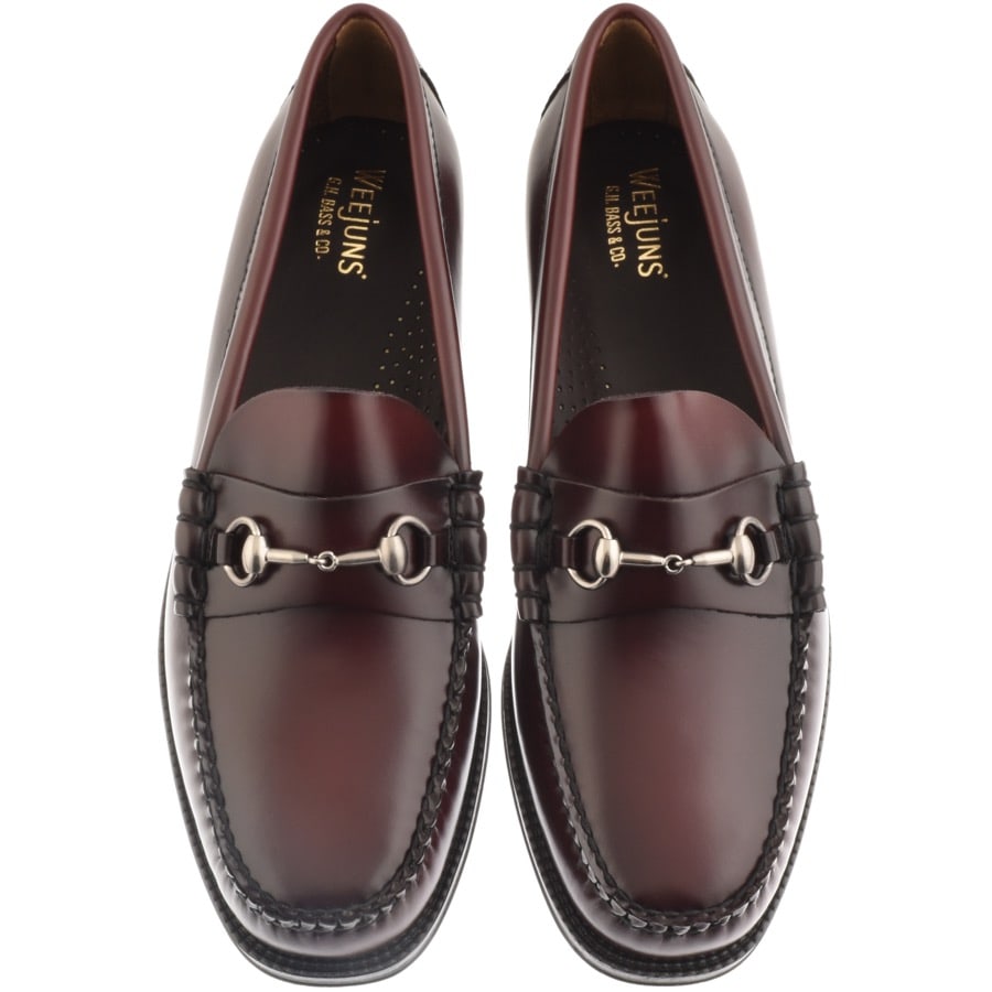 Alternative Image for ProductGH Bass Weejun Lincoln Leather Loafers Burgundy3